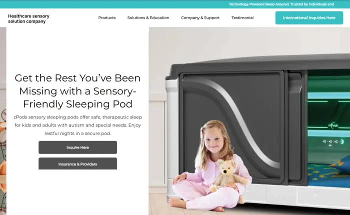 Healthcare sensory solution company